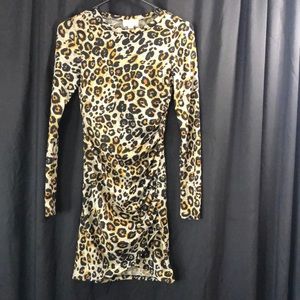Jun & Ivy long sleeve cheetah print size xs Made in the USA